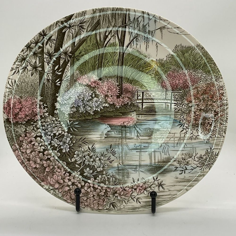 English Gardens Plate by Johnson Brothers